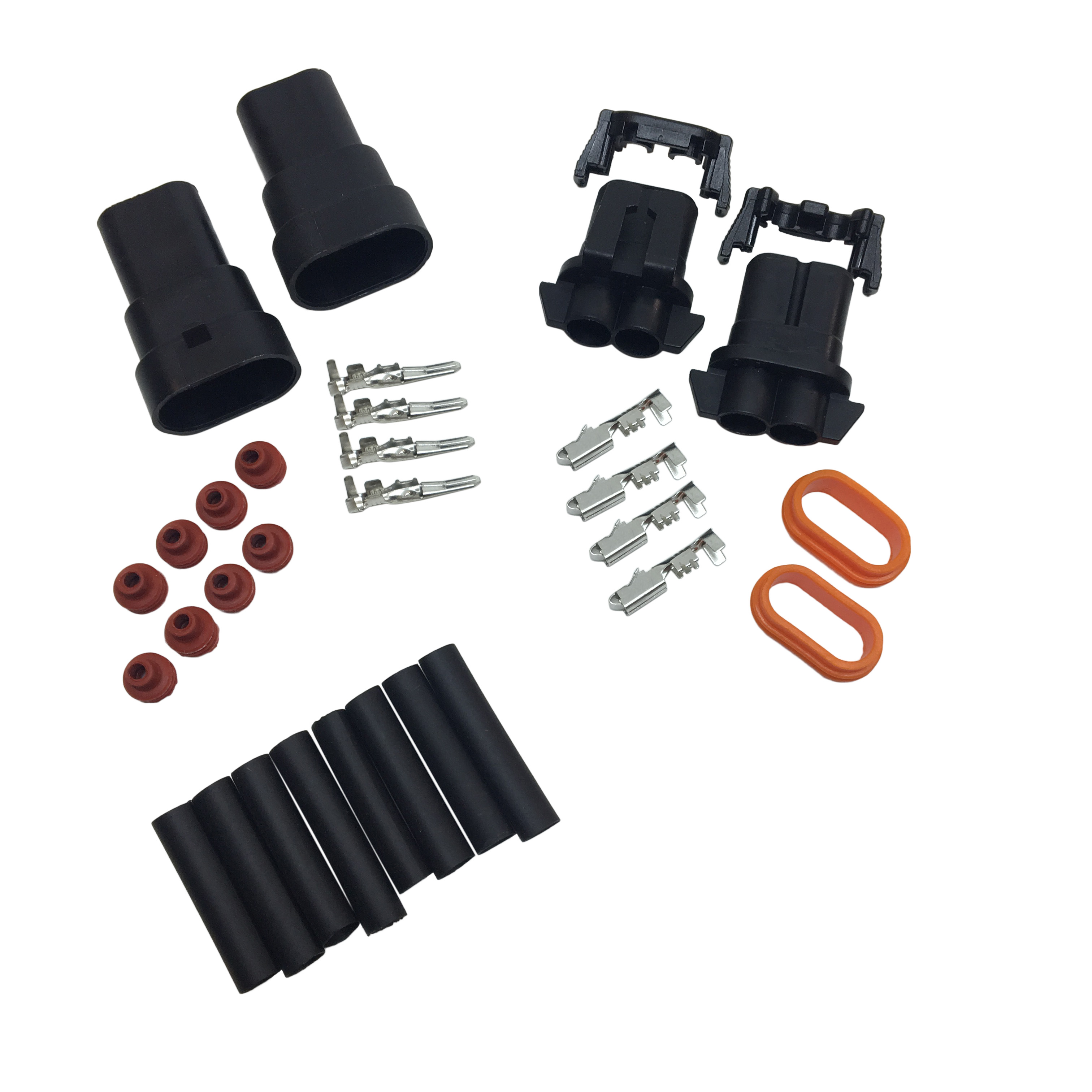 AutoMeter 5 PC. GAUGE KIT, 3-3/8 In. & 2-1/16 In. , ELEC. SPEEDO W/ LCD ODO, PRESTIGE PEARL